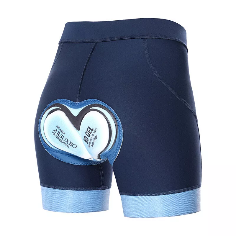  Cycling Best Women's 5D Gel Bike Shorts - Anti-Chafing, Compression Fit