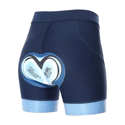  Cycling Best Women's 5D Gel Bike Shorts - Anti-Chafing, Compression Fit