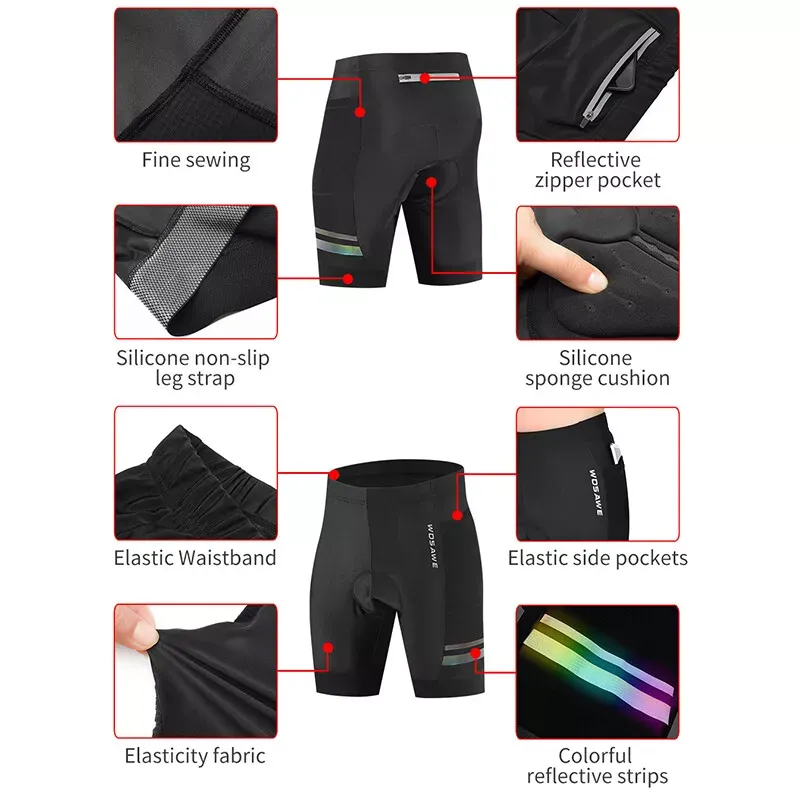 Cycling Best Men's Quick-Dry Cycling Jersey & Padded Shorts Set