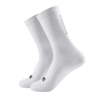 Cycling Best Breathable Crew Bike Socks - Cushioned, Unisex 2-Pack