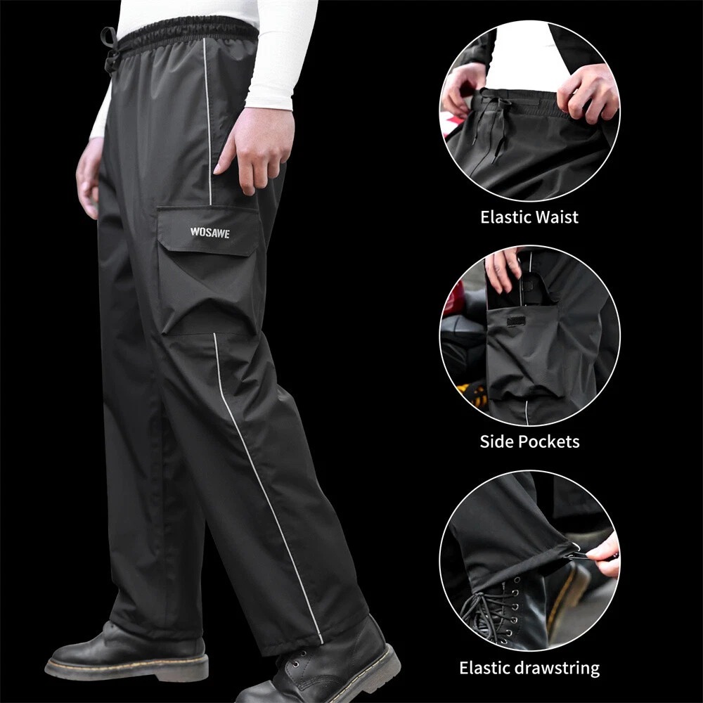 Cycling Best Motorcycle Raincoat - Waterproof, Unisex Rainwear Set