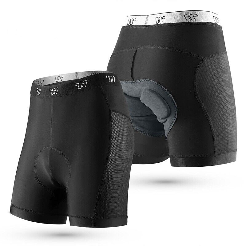 Cycling Best Men's 5D Padded MTB Shorts - Moisture-Wicking Bike Liners