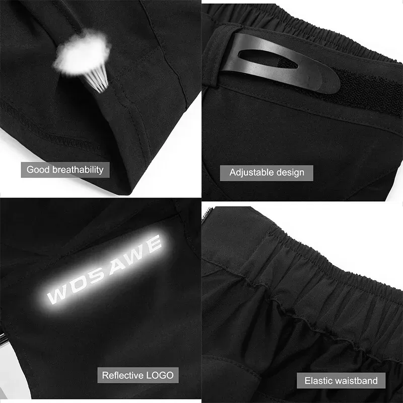 Cycling Best Men's Baggy Cycling Shorts Mountain Bottoms Padded Shorts