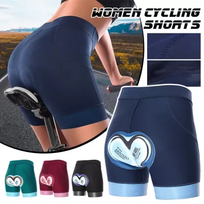  Cycling Best Women's 5D Gel Bike Shorts - Anti-Chafing, Compression Fit