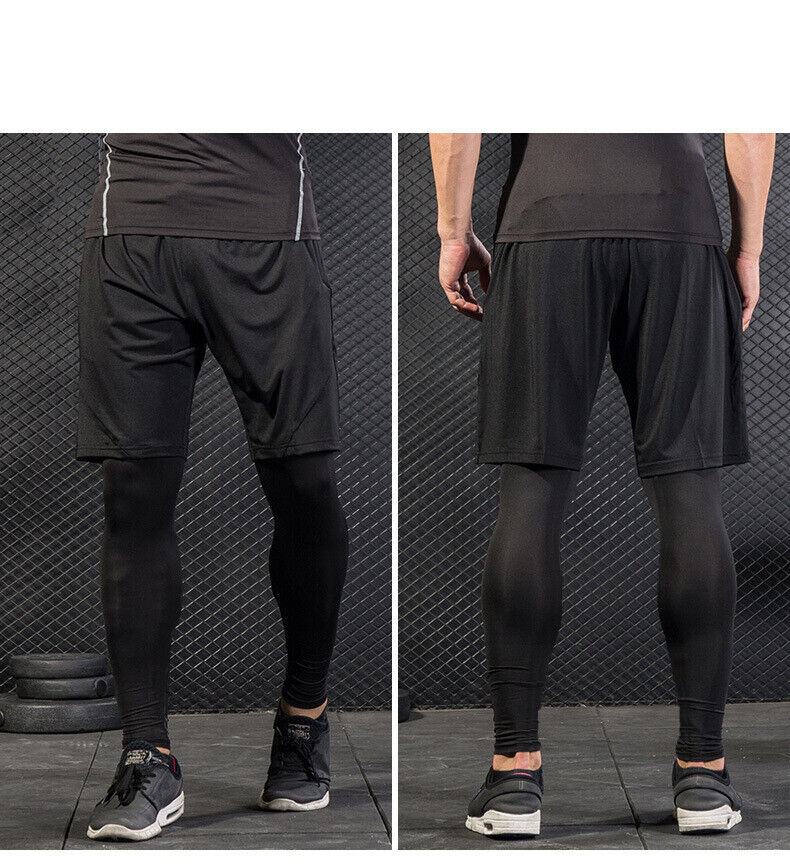 Cycling Best 5-Piece Men's Compression Sportswear Set  Gym, Running Cycling