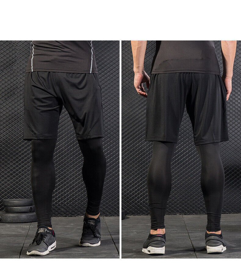 Cycling Best 5-Piece Men's Compression Sportswear Set  Gym, Running Cycling