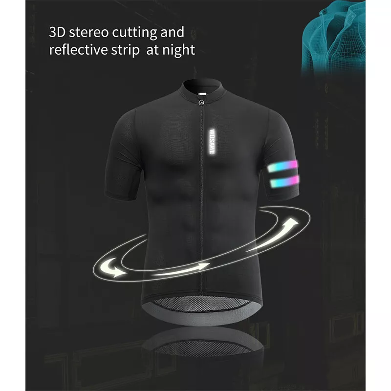 Cycling Best Men's Quick-Dry Cycling Jersey & Padded Shorts Set