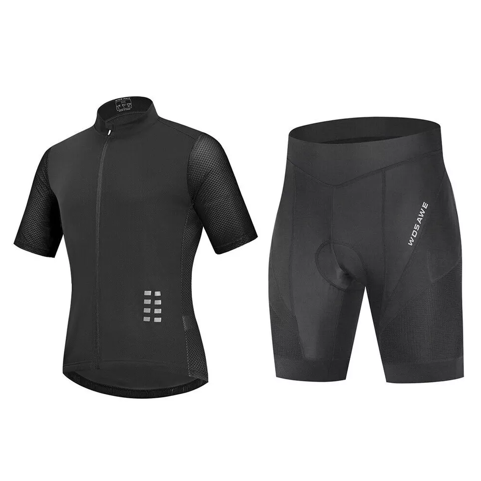 Cycling Best Men's Breathable Jersey & Padded Shorts Set - Summer Cycling Gear