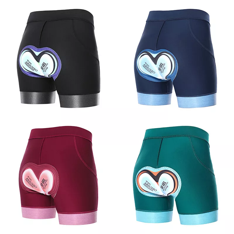  Cycling Best Women's 5D Gel Bike Shorts - Anti-Chafing, Compression Fit