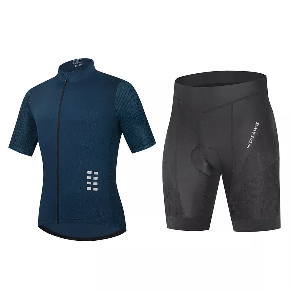 Cycling Best Men's Breathable Jersey & Padded Shorts Set - Summer Cycling Gear