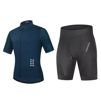 Cycling Best Men's Breathable Jersey & Padded Shorts Set - Summer Cycling Gear