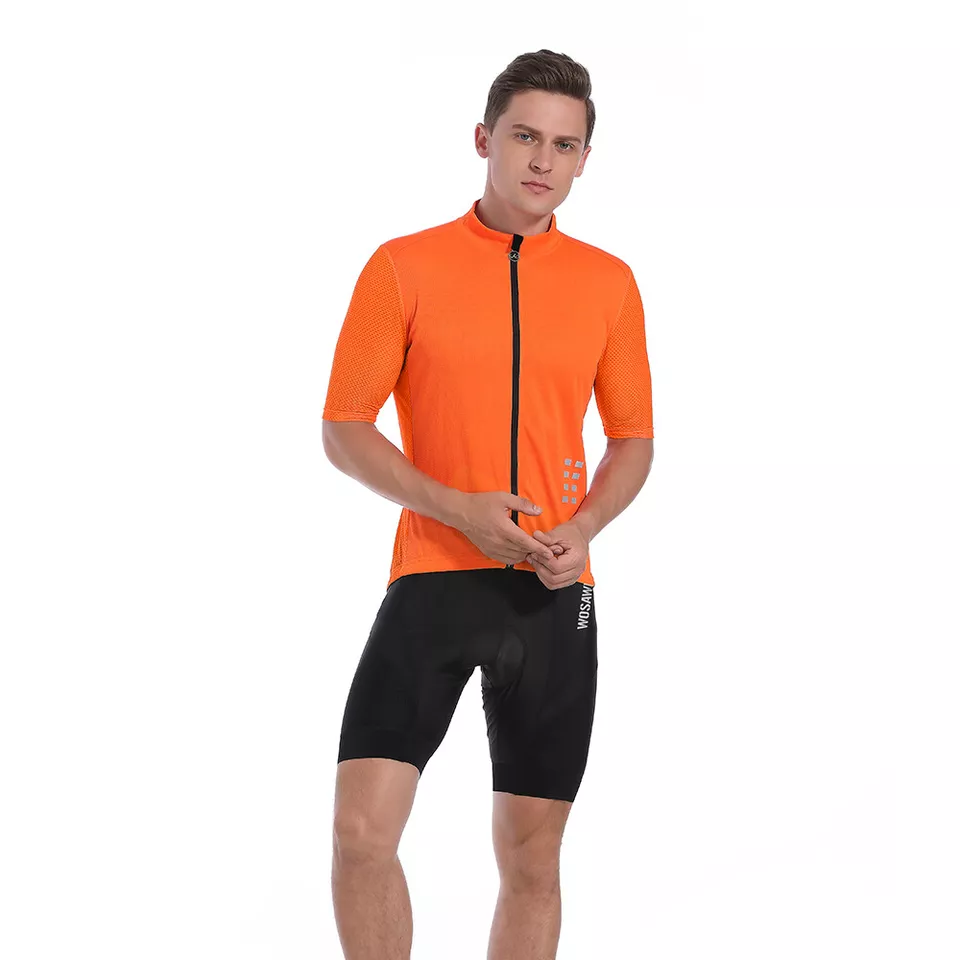 Cycling Best Men's Breathable Jersey & Padded Shorts Set - Summer Cycling Gear