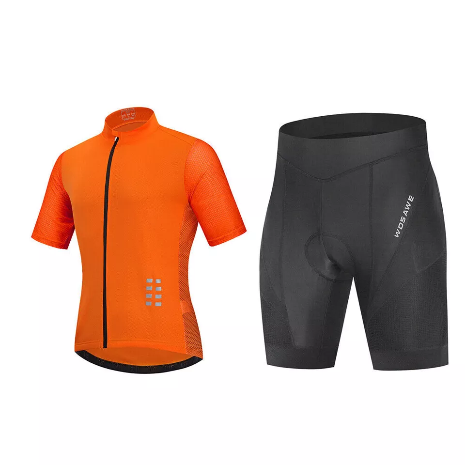Cycling Best Men's Breathable Jersey & Padded Shorts Set - Summer Cycling Gear