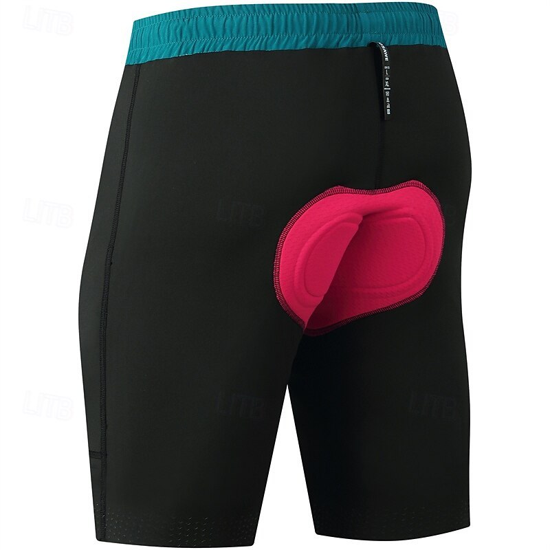 Cycling Best 2-in-1 Padded Cycling Shorts Moisture-Wicking Anti-Slip