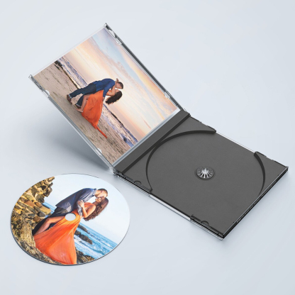 Personalisierte Foto CD Für Paare Mit Liebesliedern Und Playlist Geschenk Zum Valentinstag Oder Jahrestag