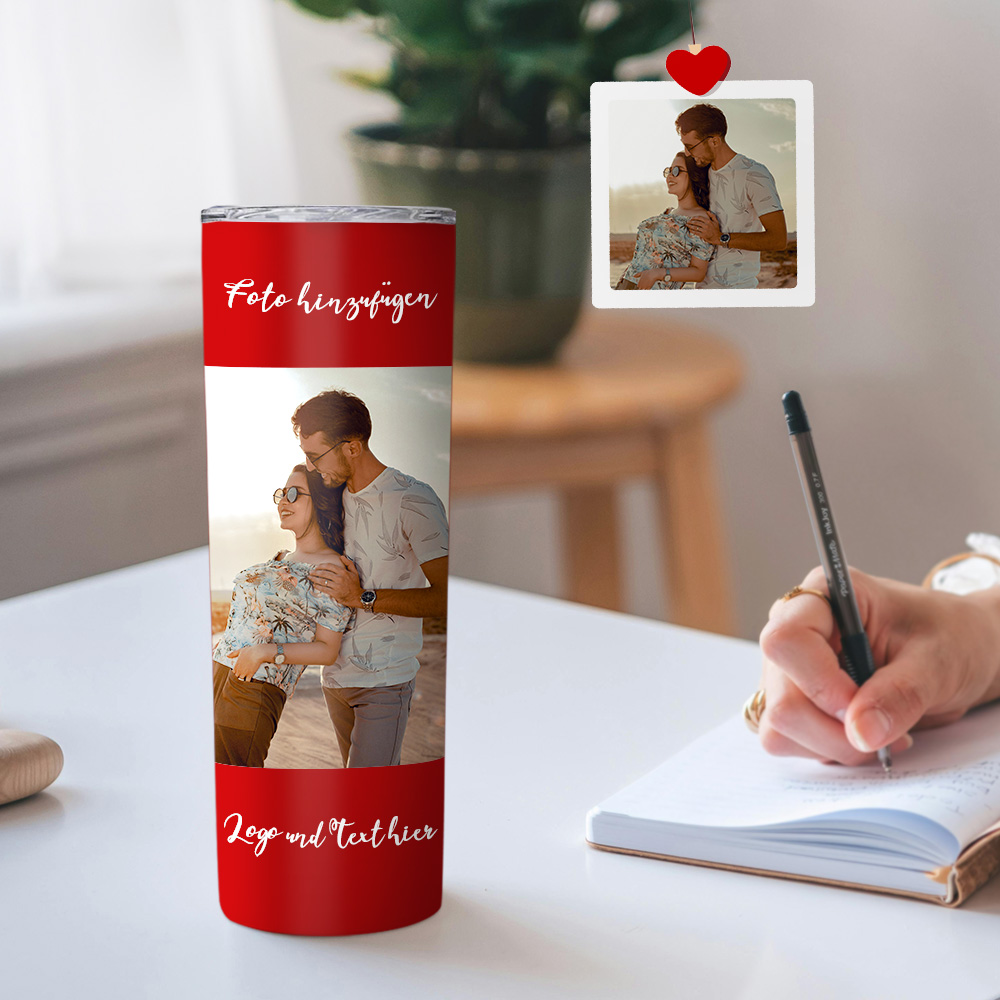 Personalisierte 20oz Foto Tumbler Becher Individuelle Kaffee Tasse Sch