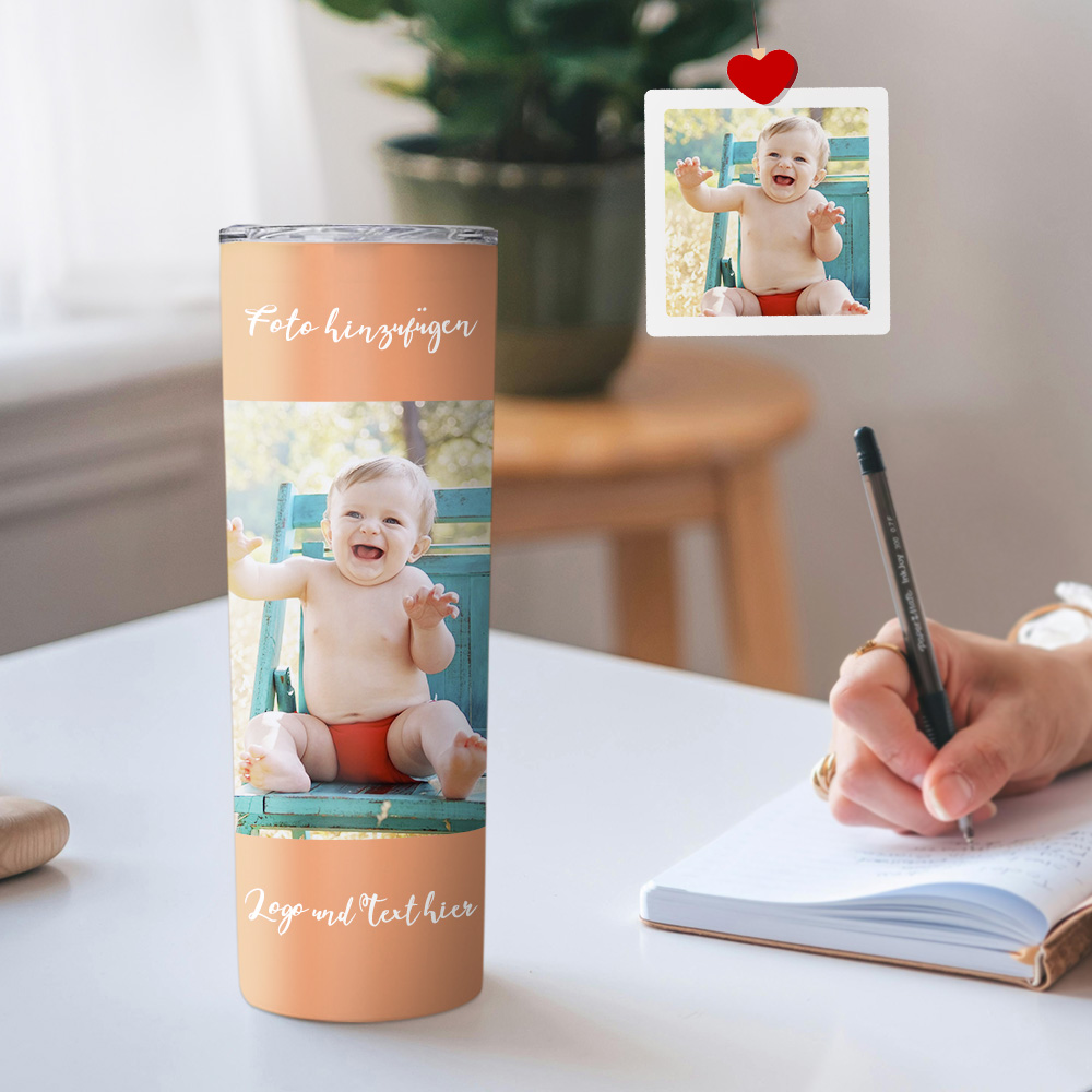 Personalisierte 20oz Foto Tumbler Becher Individuelle Kaffee Tasse Sch
