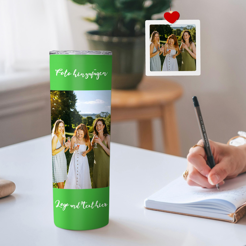 Personalisierte 20oz Foto Tumbler Becher Individuelle Kaffee Tasse Sch