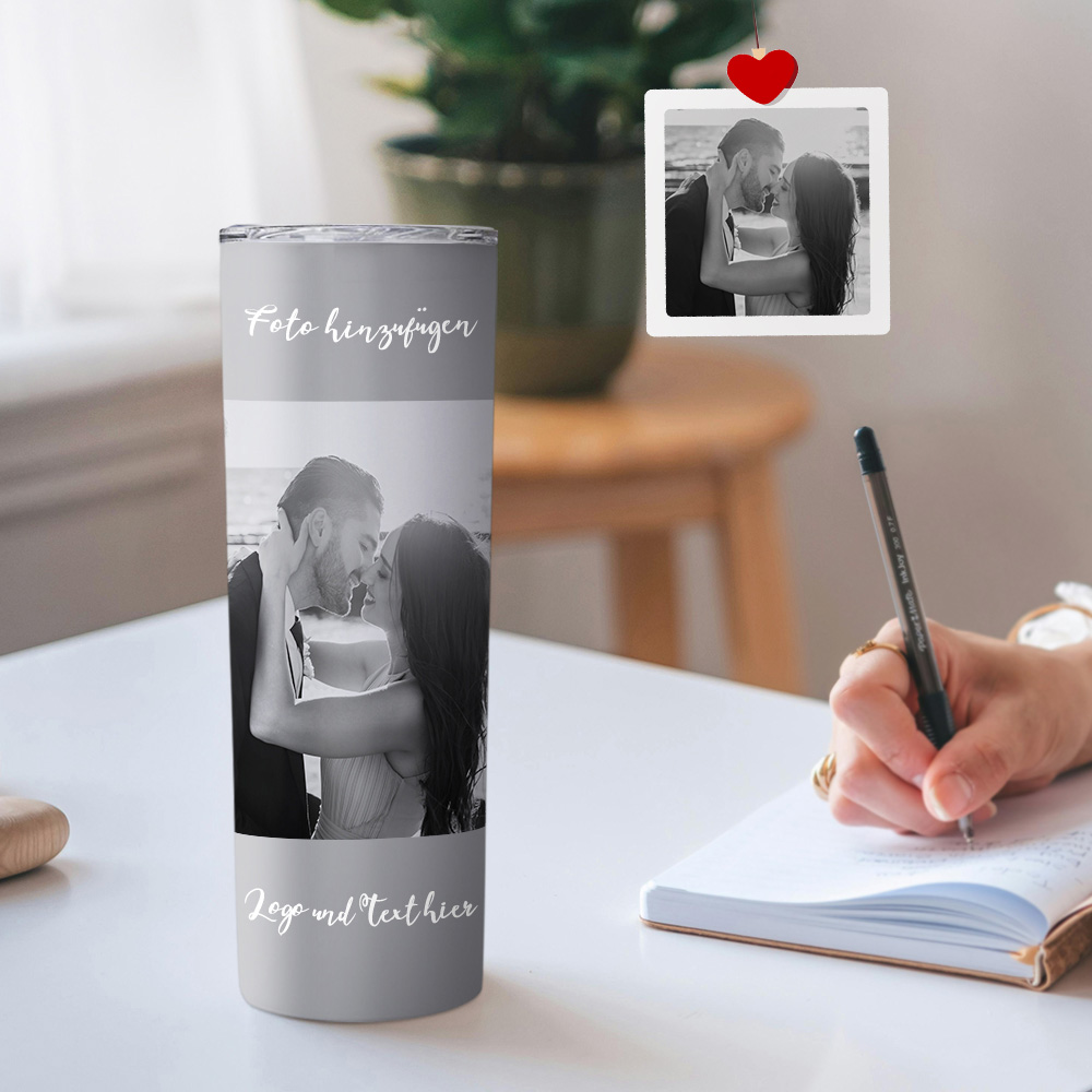 Personalisierte 20oz Foto Tumbler Becher Individuelle Kaffee Tasse Sch