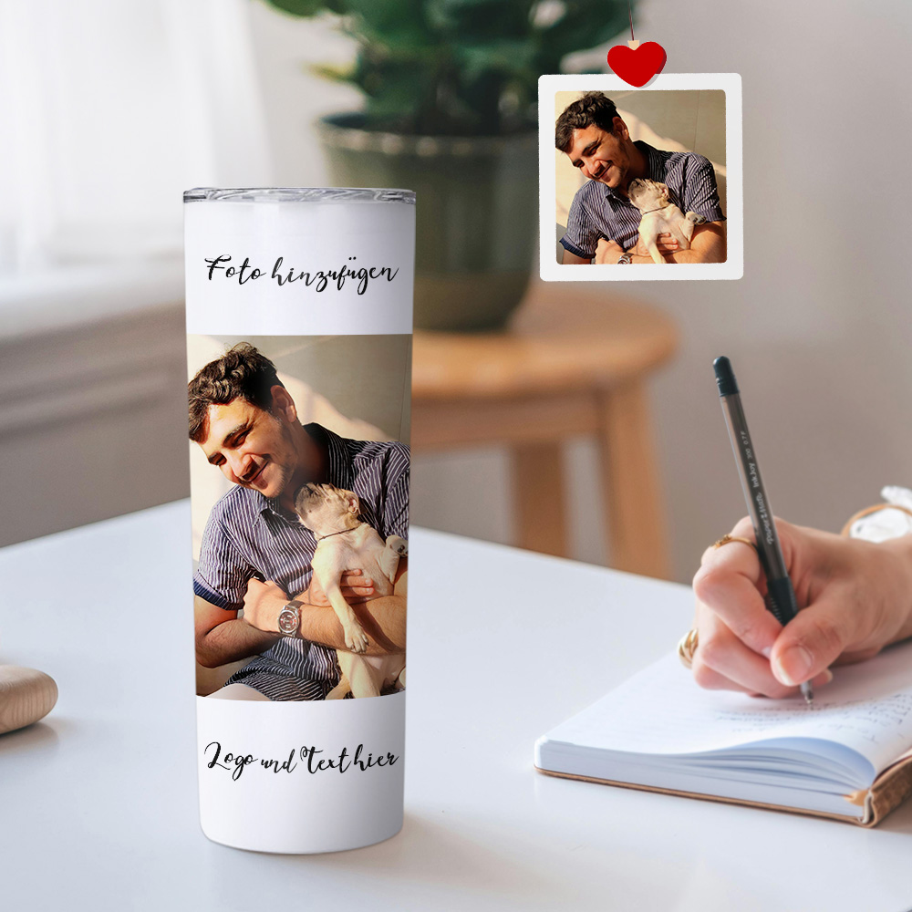 Personalisierte 20oz Foto Tumbler Becher Individuelle Kaffee Tasse Sch