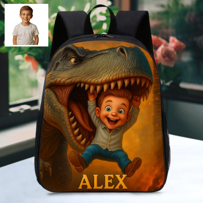 Personalisierter Kinder Rucksack Mit Cartoon Bild Und Name Einzigartiger Weltraum Abenteuer Schulranzen Für Kinder
