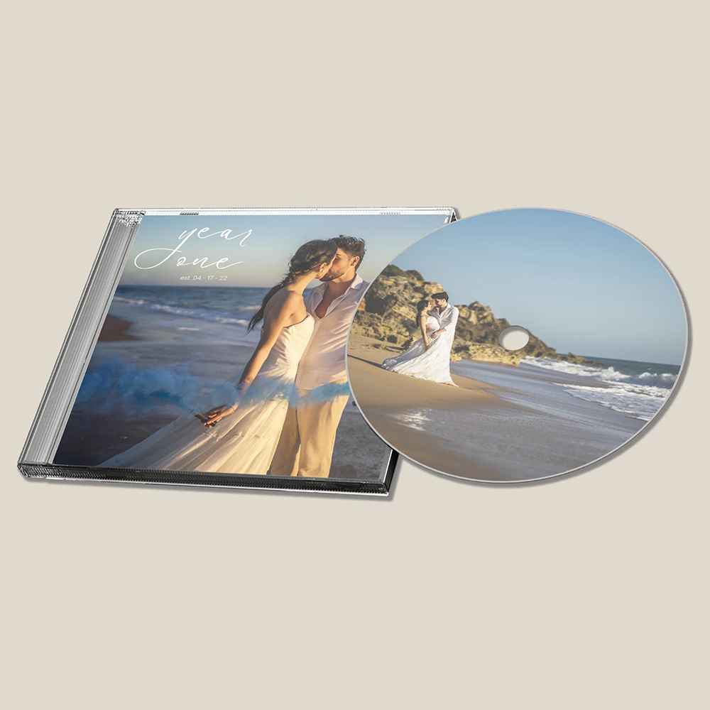 Personalisierte Foto CD Für Paare Mit Liebesliedern Und Playlist Geschenk Zum Valentinstag Oder Jahrestag