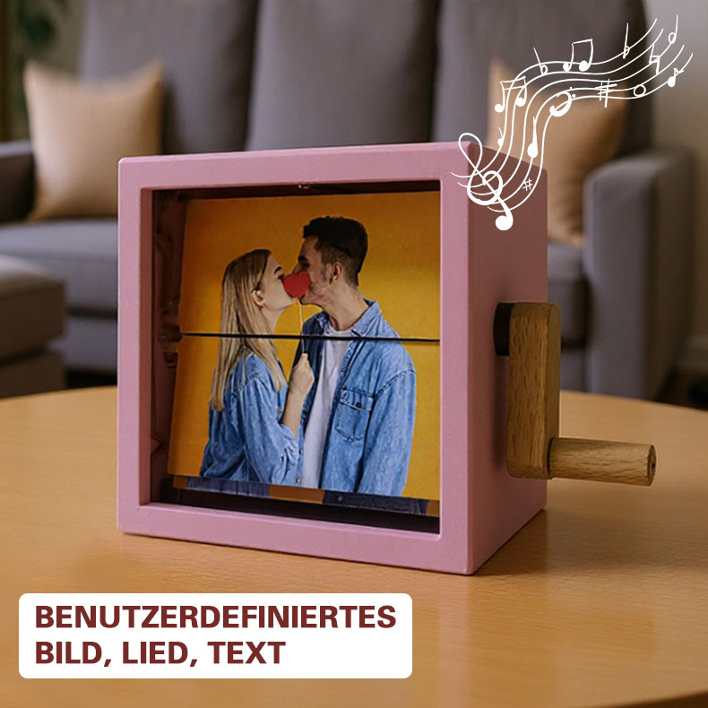 Personalisierte Whole Song Acryl Bunt Musik Frame Hand Motion Fotoalbum Nachtlicht Geschenk Für Sie Weihnachten