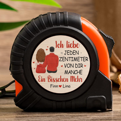 Personalisiertes Maßband Geschenk Für Ehemann Handwerker Zimmermann Paar Geschenk
