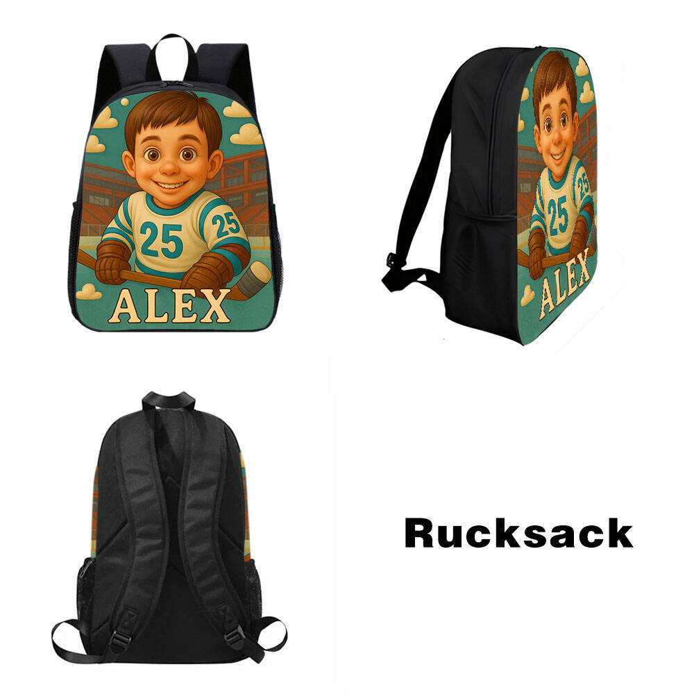 Personalisierter Kinder Rucksack Mit Cartoon Bild Und Name Einzigartiger Weltraum Abenteuer Schulranzen Für Kinder