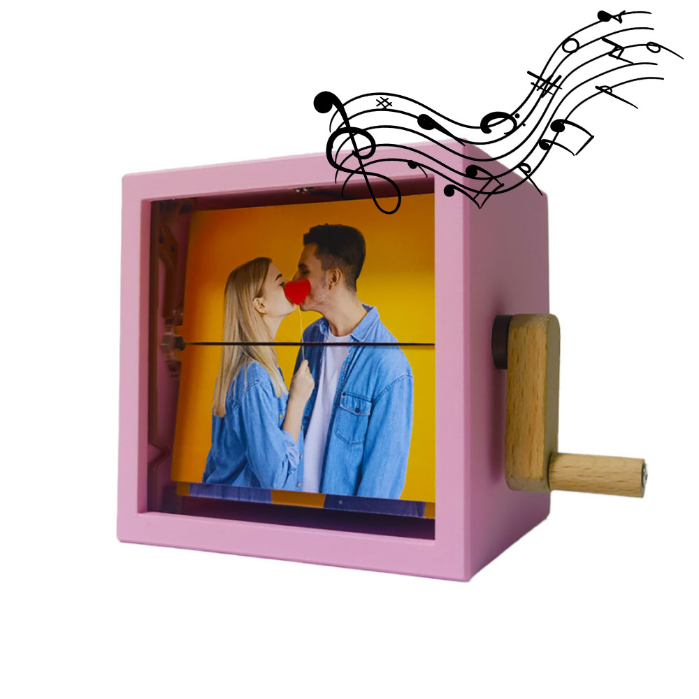 Personalisierte Whole Song Acryl Bunt Musik Frame Hand Motion Fotoalbu