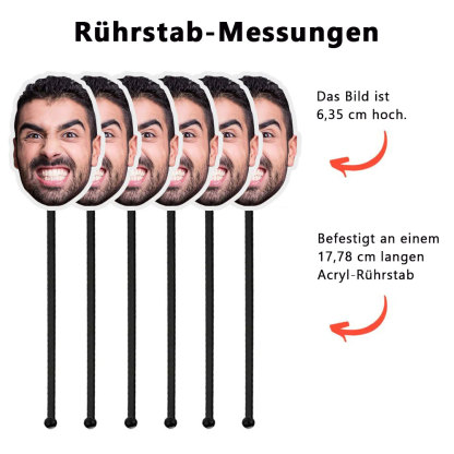 Personalisierte Rührstäbchen Zur Abschlussfeier Mit Gesicht Individuelle Drink Sticks Für Graduation Party Dekoration