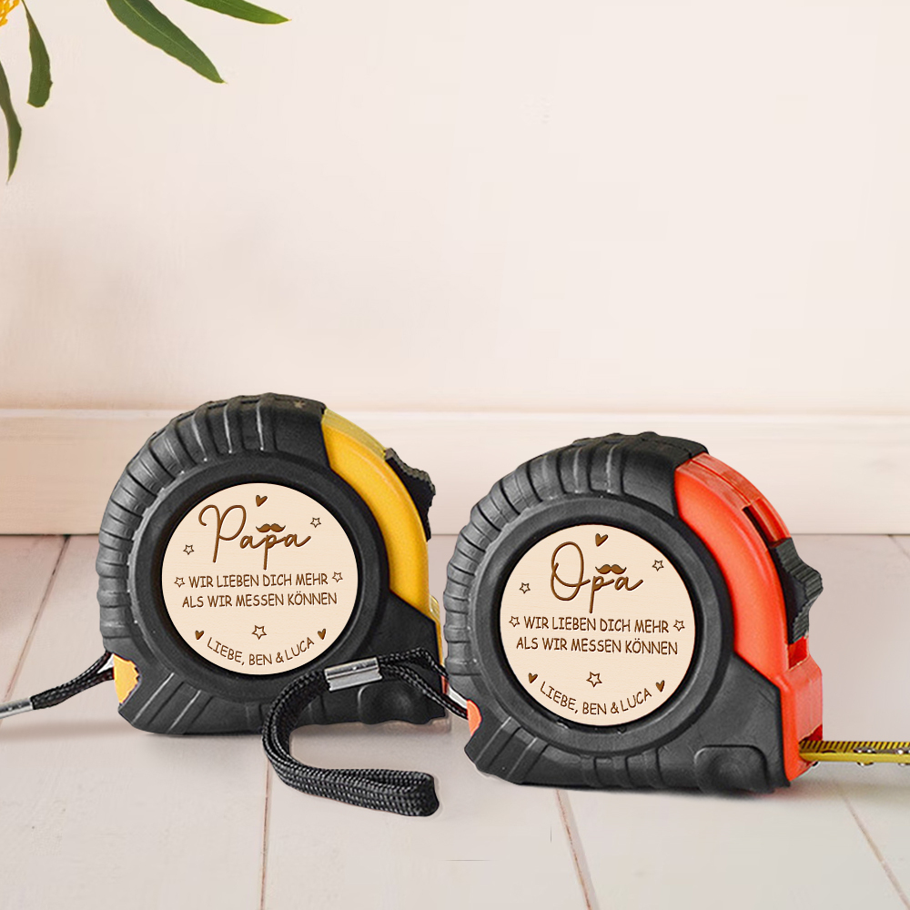 Personalisiertes Maßband Mit Namen Geschenk Für Papa Zum Vatertag