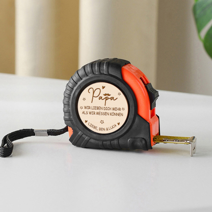 Personalisiertes Maßband Mit Namen Geschenk Für Papa Zum Vatertag