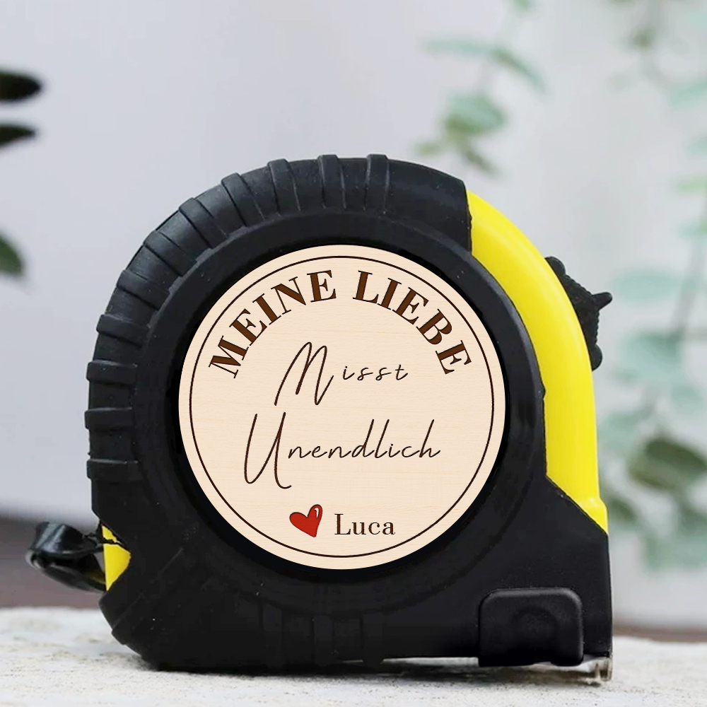 Personalisiertes Rollbandmaß Geschenk Für Paare Zum Vatertag Geburtstag Oder Weihnachten