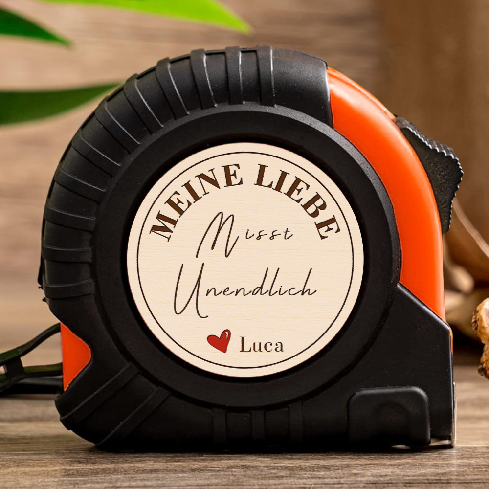 Personalisiertes Rollbandmaß Geschenk Für Paare Zum Vatertag Geburtstag Oder Weihnachten
