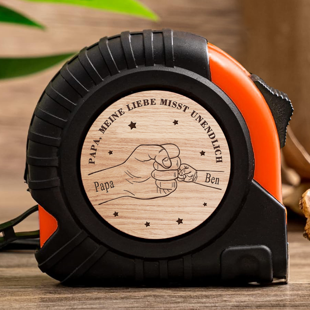 Vatertagsgeschenk Für Papa Personalisiertes Maßband Handwerker Werkzeug Geschenk Für Papa