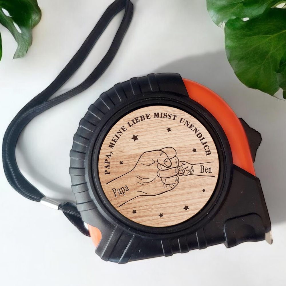 Vatertagsgeschenk Für Papa Personalisiertes Maßband Handwerker Werkzeug Geschenk Für Papa