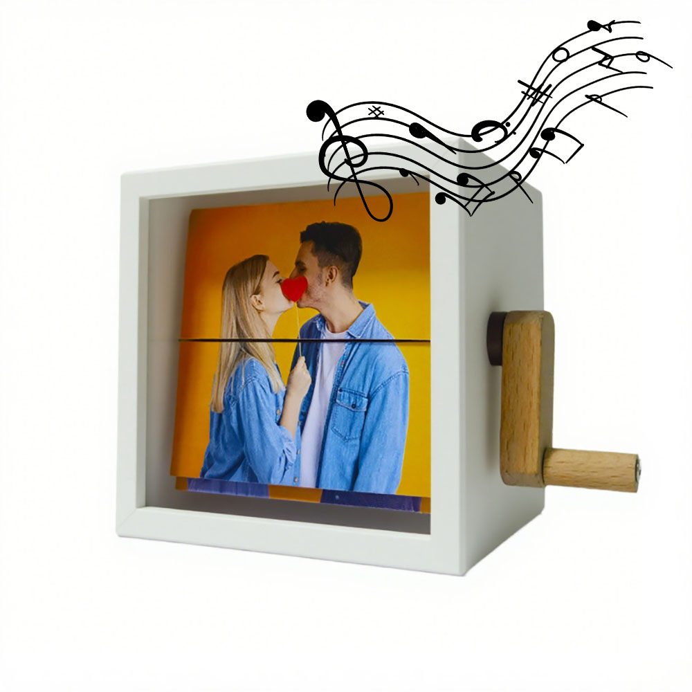Personalisierte Whole Song Acryl Bunt Musik Frame Hand Motion Fotoalbu