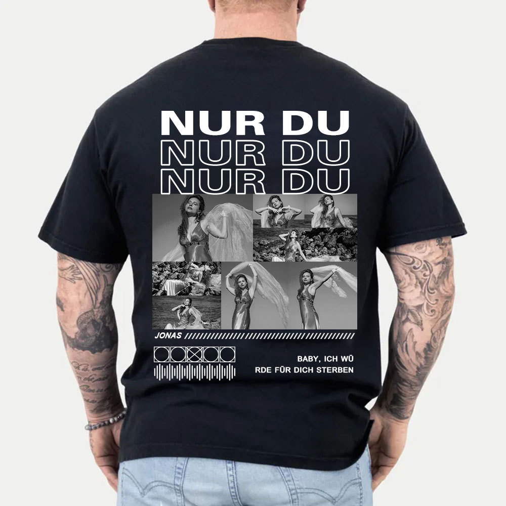 Personalisiertes Collage Foto TShirt Geschenk Für Freundin Oder Freund