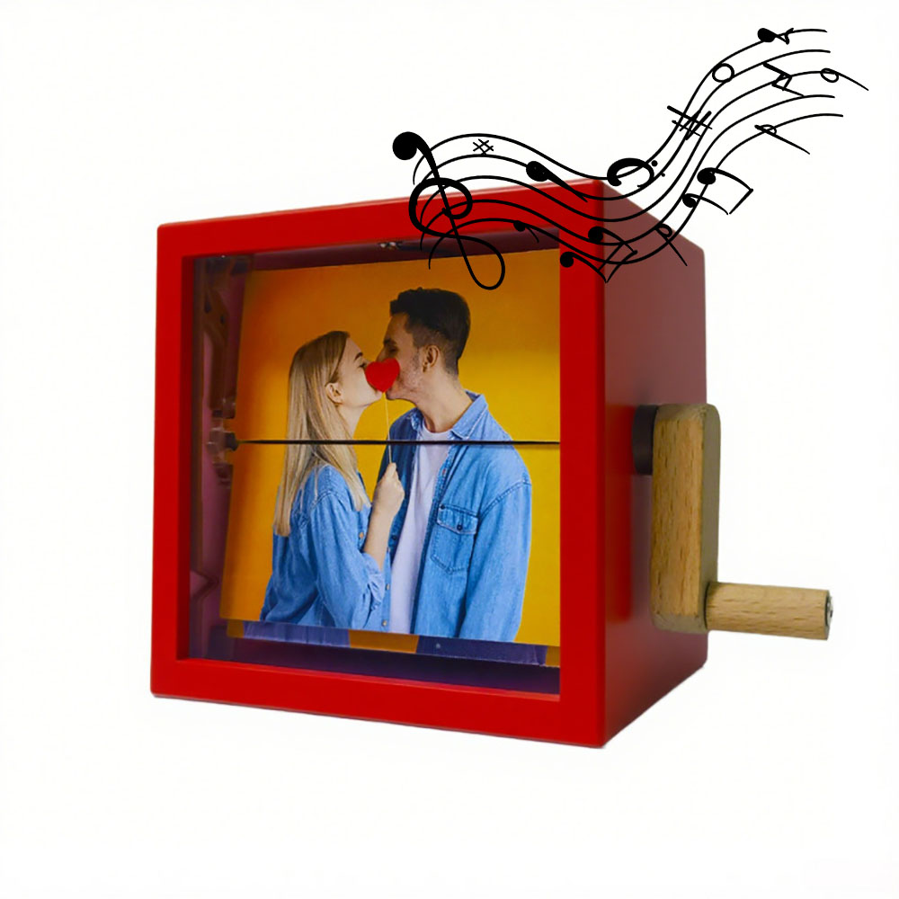 Personalisierte Whole Song Acryl Bunt Musik Frame Hand Motion Fotoalbum Nachtlicht Geschenk Für Sie Weihnachten