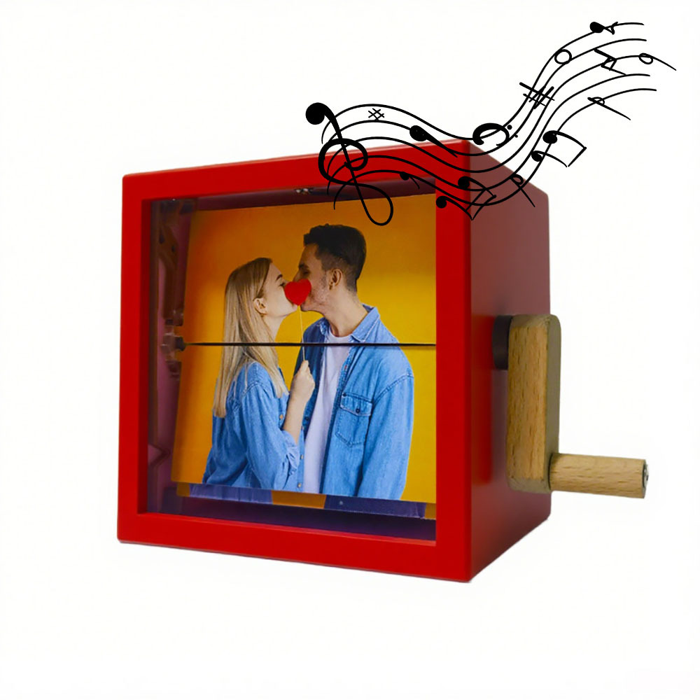 Personalisierte Whole Song Acryl Bunt Musik Frame Hand Motion Fotoalbum Nachtlicht Geschenk Für Sie Weihnachten