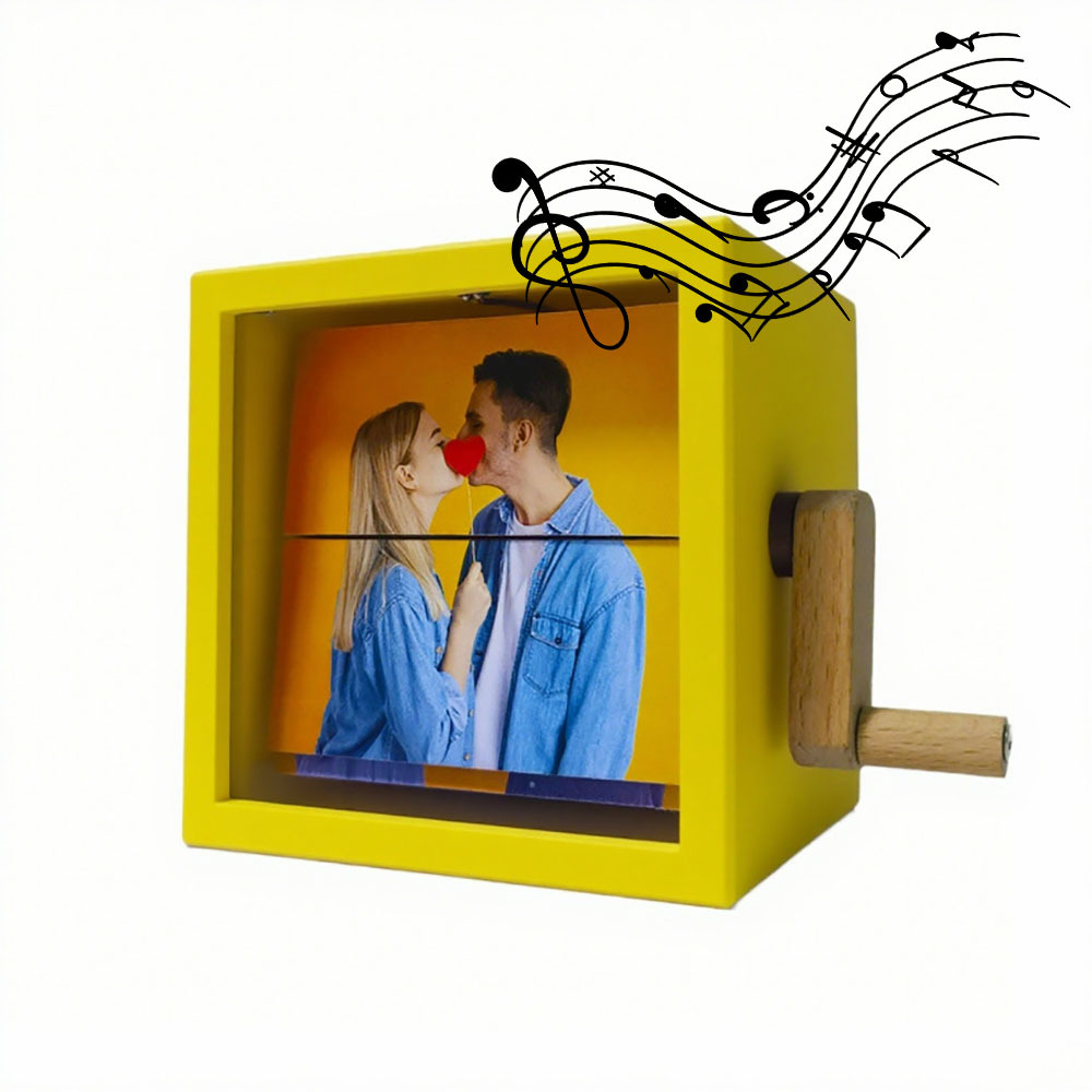 Personalisierte Whole Song Acryl Bunt Musik Frame Hand Motion Fotoalbum Nachtlicht Geschenk Für Sie Weihnachten