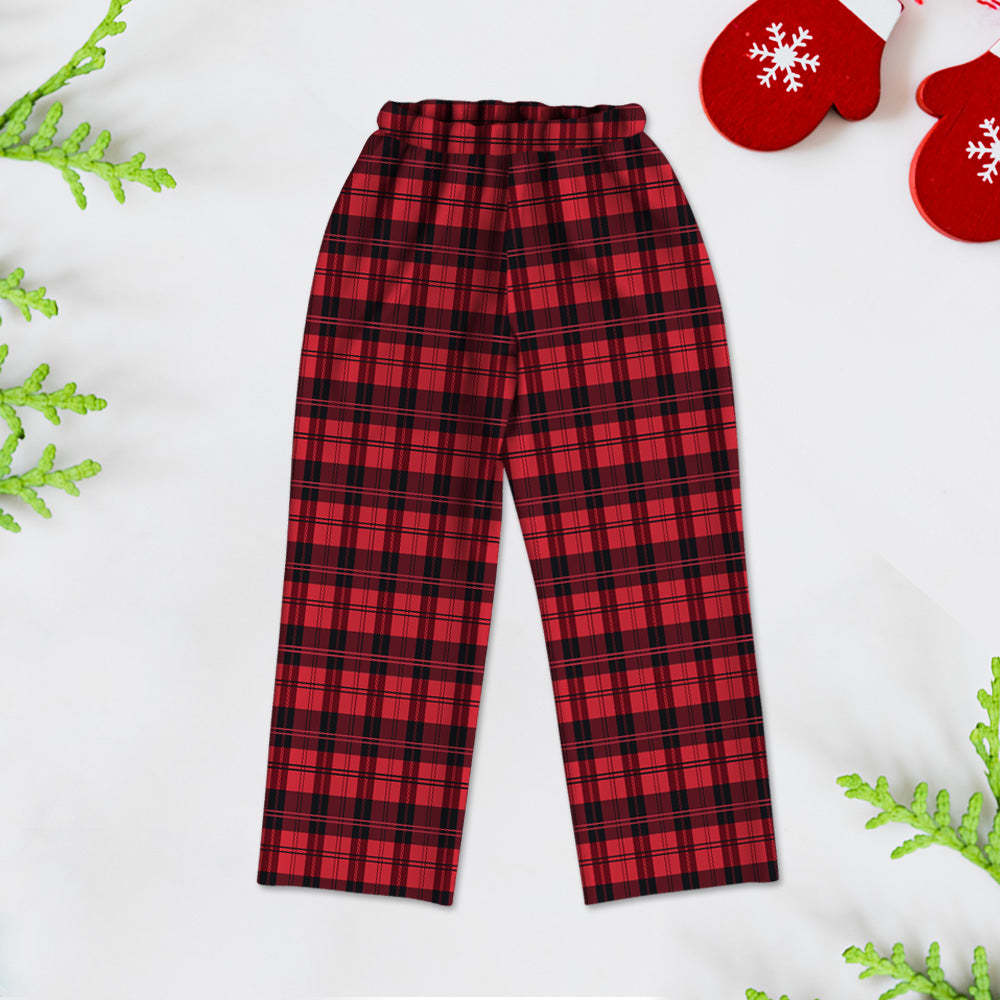 Personalisierte Weihnachts-Pyjamas Individuelle Frohe Weihnachten Foto-Pyjamas Schlafbekleidung