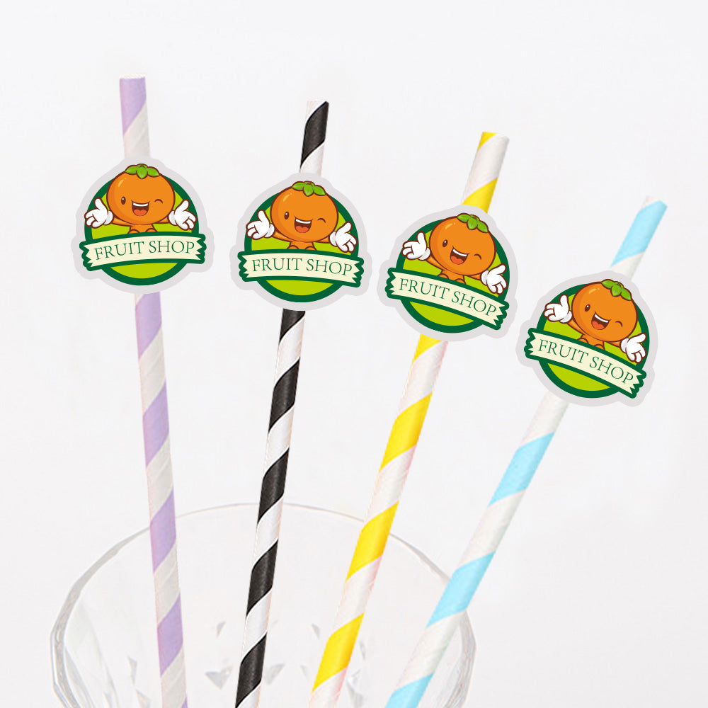 Personalisierte Trinkhalme Mit Logo Individuelle Firmenhalme Für Markenwerbung Und Events