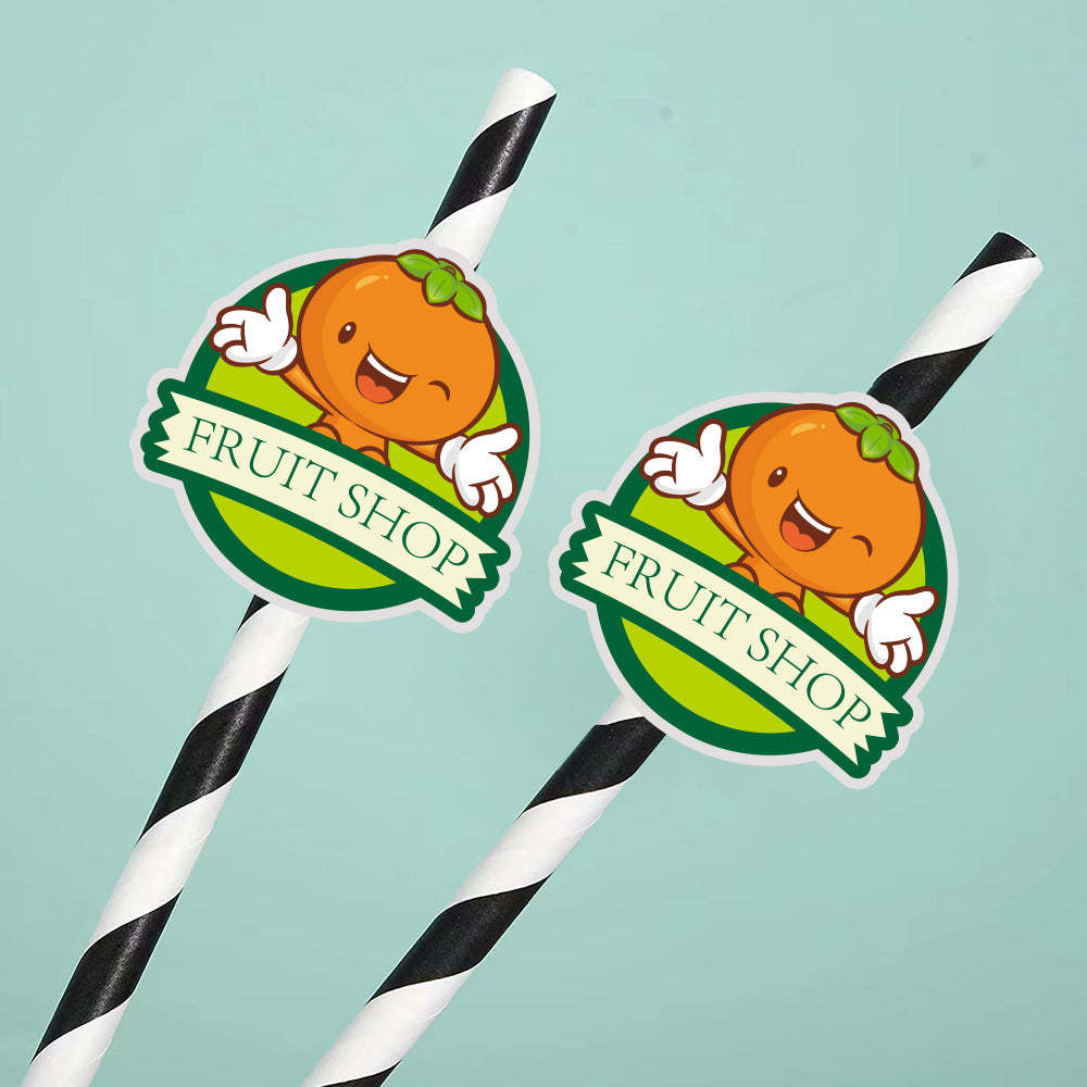 Personalisierte Trinkhalme Mit Logo Individuelle Firmenhalme Für Markenwerbung Und Events