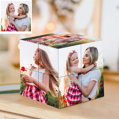 Personalisierter Foto Rubik's Cube Custom Foto Rubik's Cube Familiengeschenke
