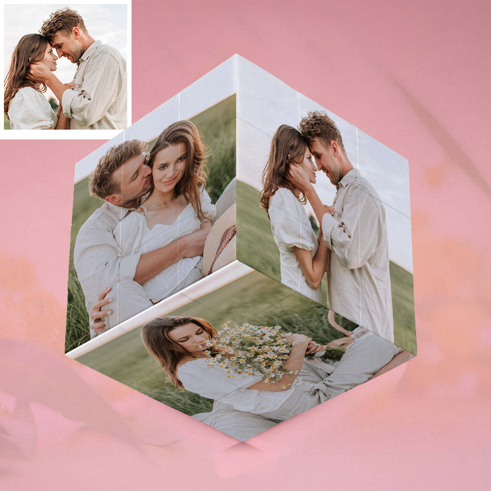 Anpassbarer Multi-Foto Rubik's Cube