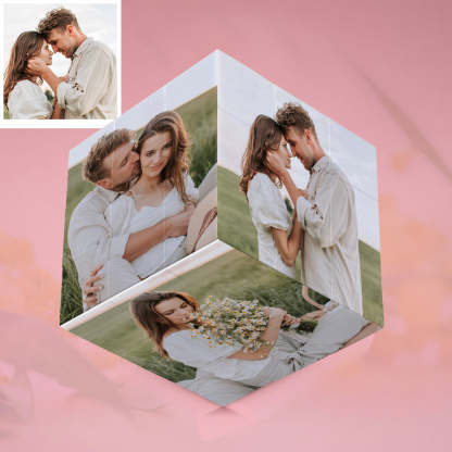 Anpassbarer Multi-Foto Rubik's Cube