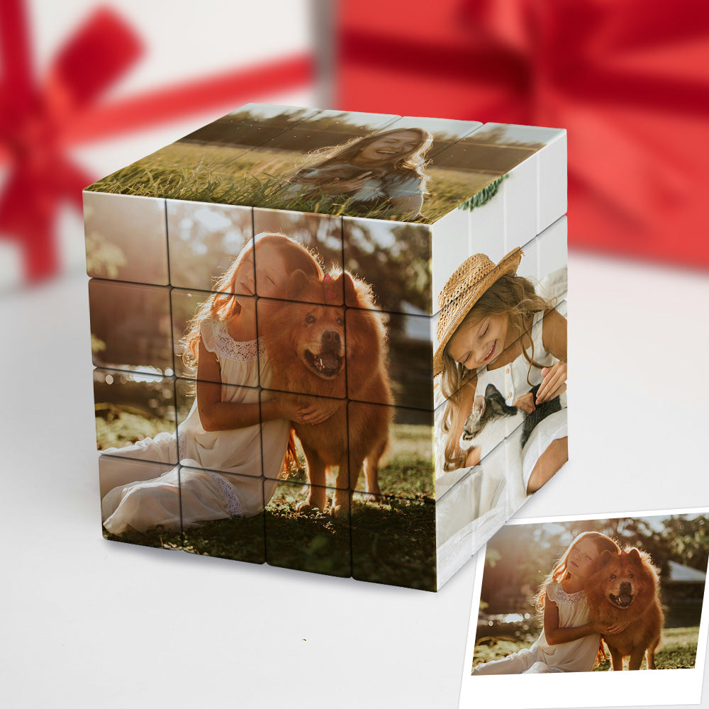 Anpassbarer Multi-Foto Rubik's Cube