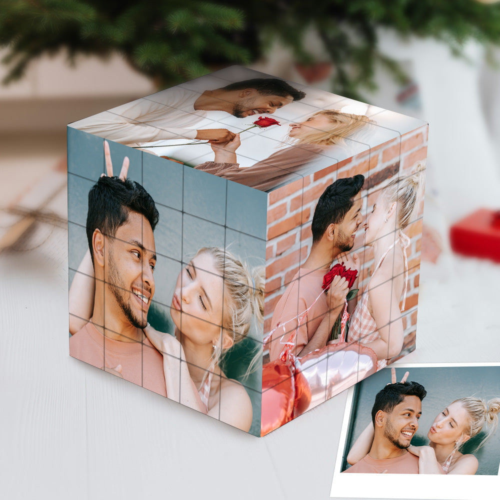Personalisierter Foto Rubik's Cube Custom Foto Rubik's Cube Familiengeschenke